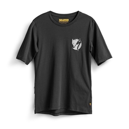 Fjällräven S/F Cotton Pocket T-shirt W Women’s Base layer tops Black Main Front 74077