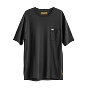 Fjällräven S/F Cotton Pocket T-shirt M Men’s Base layer tops Black Main Front 75580