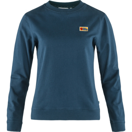 Fjällräven Vardag Sweater W Women’s Sweaters & knitwear Blue, Blue Main Front 28823