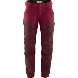 Fjällräven Keb Trousers W Reg Women’s Trekking trousers Purple, Red Main Front 17263