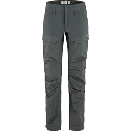 Fjällräven Keb Trousers W Short Women’s Trekking trousers Grey Main Front 56488