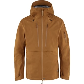 Fjällräven Keb Eco-Shell Jacket M Men’s Shell jackets Brown Main Front 31434