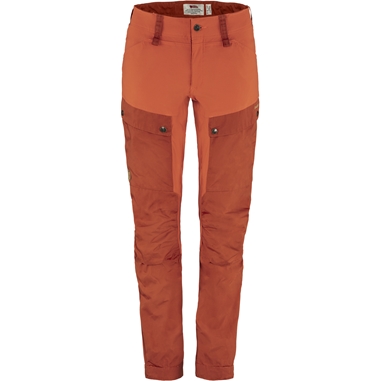 Fjällräven Keb Trousers W Short Women’s Trekking trousers Red Main Front 48907