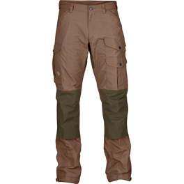 Fjällräven Vidda Pro Trousers M Reg Men’s Trekking trousers Green, Beige Main Front 18399