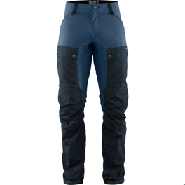 Fjällräven Keb Trousers M Long Men’s Trekking trousers Blue Main Front 15385