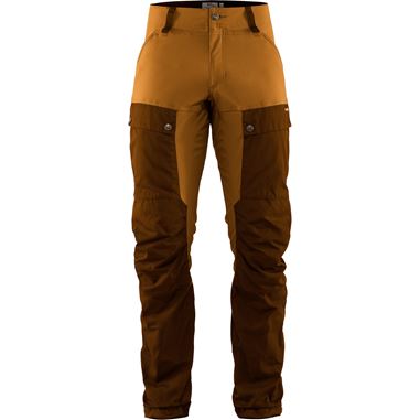 Fjällräven Keb Trousers M Reg Men’s Trekking trousers Brown, Orange Main Front 16803