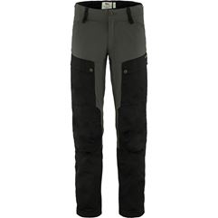 Fjällräven Keb Trousers M Reg Men’s Trekking trousers Black, Grey Main Front 16807