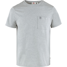 Fjällräven Övik T-shirt M Men’s T-shirts & tank tops Grey, Grey Main Front 43067