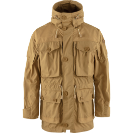 Fjällräven Smock No. 1 M Men’s Hunting jackets Brown, Yellow Main Front 65645