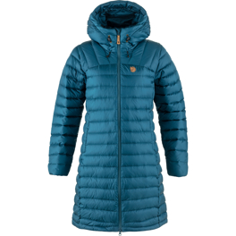 Fjällräven Snow Flake Parka W Women’s Down jackets Blue Main Front 65601