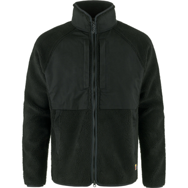 Fjällräven Vardag Pile Jacket M Men’s Outdoor jackets Black Main Front 75795