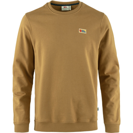 Fjällräven Vardag Sweater M Men’s Sweaters & knitwear Brown, Yellow Main Front 75801