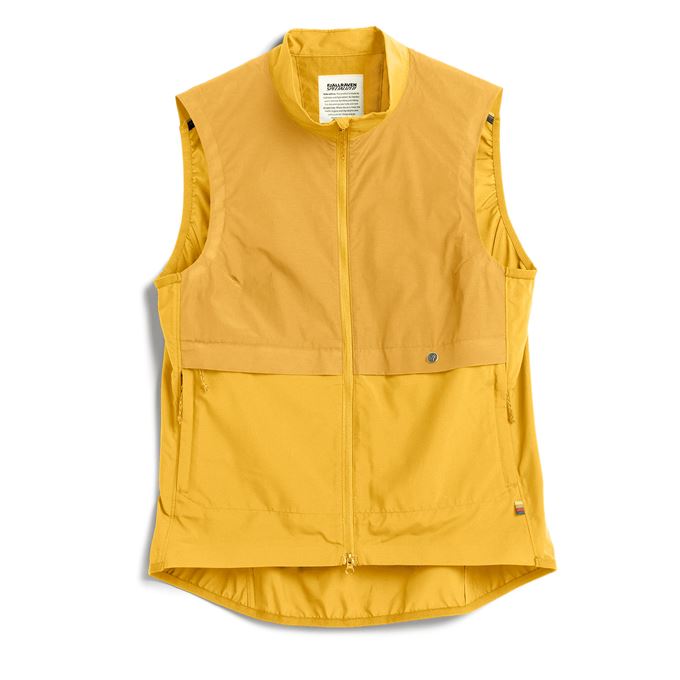 Fjällräven S/F Adventure Vest W Women’s Vests Yellow Main Front 59901
