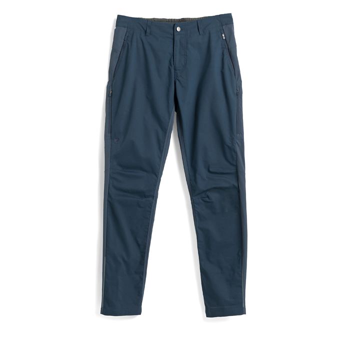 Fjällräven S/F Rider's Hybrid Trousers M Men’s Outdoor trousers Blue Main Front 60015