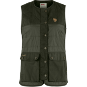 Fjällräven Forest Wool Padded Vest W Women’s Hunting jackets Green Main Front 65373