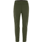 Fjällräven Keb Fleece Trousers W Women’s Base layer bottoms Green Main Front 65478