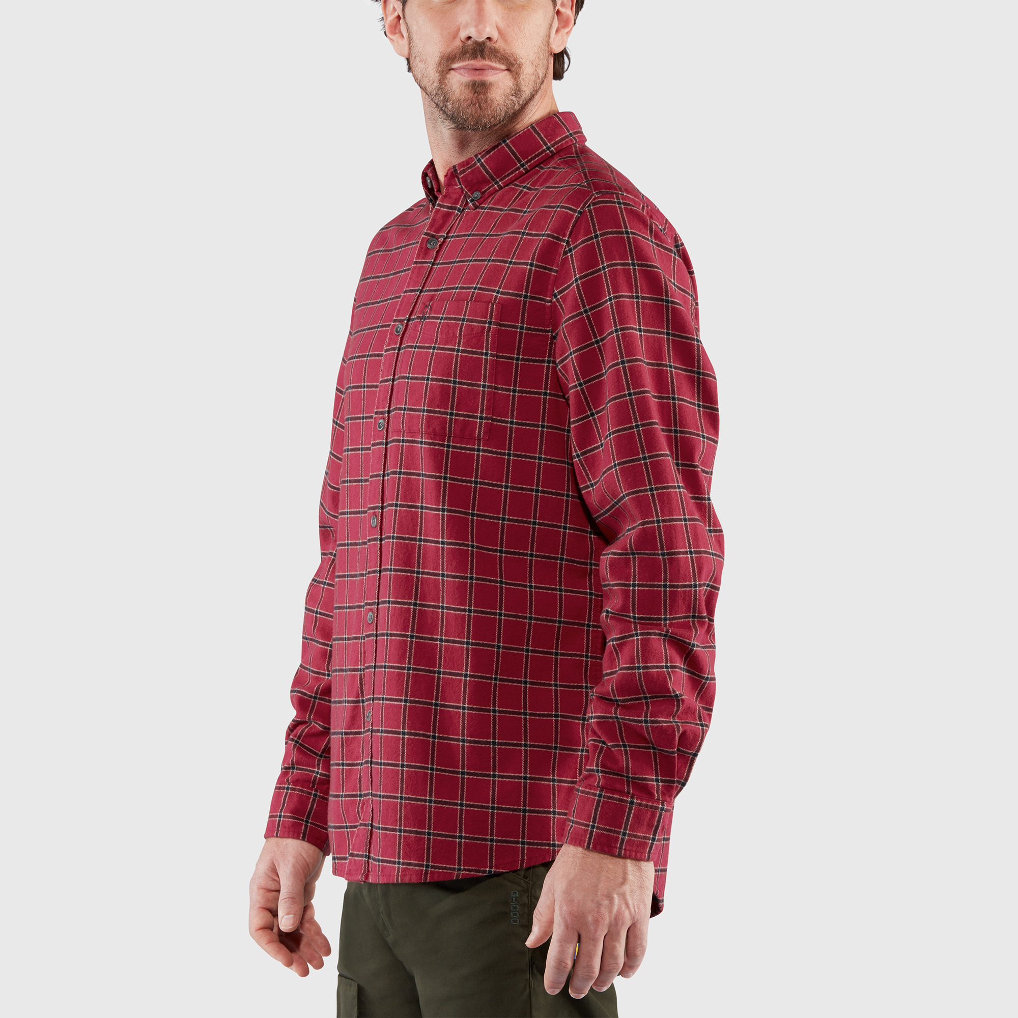 F90830-630 Fjallraven Lappland Flannel Shirt Olive Various Sizes 