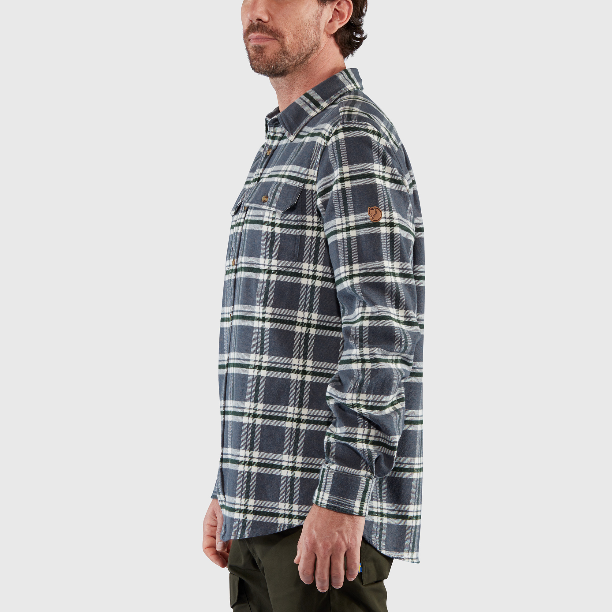 F90565-325 Fjallraven Forest Flannel Shirt Deep Red Various Sizes 