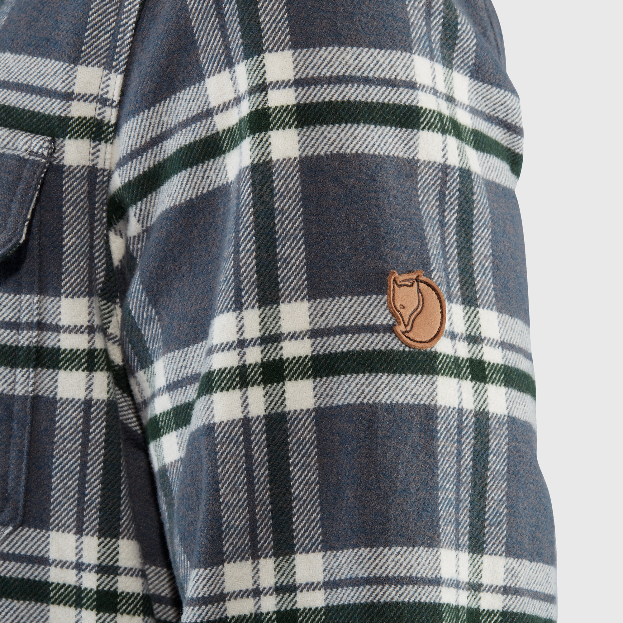 Övik Men's Heavy Flannel Long Sleeve Shirt - Fjällräven
