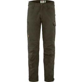 Fjällräven Kaipak Trousers M Men’s Trekking trousers Dark green, Green Main Front 59664