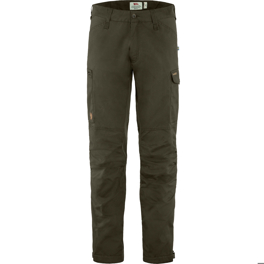 Fjällräven Kaipak Trousers M Men’s Trekking trousers Dark green, Green Main Front 59664