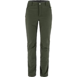 Fjällräven Abisko Winter Stretch Trousers W Women’s Trekking trousers Green Main Front 65300