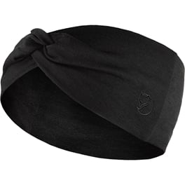 Fjällräven Abisko Wool Headband Unisex Caps, hats & beanies Black Main Front 59572