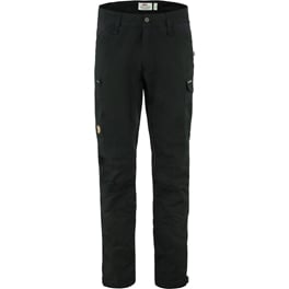 Fjällräven Kaipak Trousers M Men’s Trekking trousers Black Main Front 59662