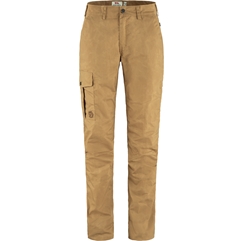 Fjällräven Karla Lite Curved Trousers W Women’s Outdoor trousers Brown, Yellow Main Front 56464