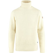 Fjällräven Övik Roller Neck Sweater M Men’s Sweaters & knitwear White Main Front 56534
