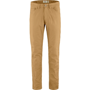 Fjällräven Greenland Canvas Jeans M Men’s Outdoor trousers Brown, Yellow Main Front 56390