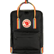 Fjällräven Kånken Rainbow Unisex Kånken bags Black Main Front 28302