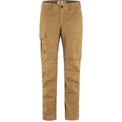 Fjällräven Karla Pro Zip-off Trousers W Women’s Outdoor trousers Brown, Yellow Main Front 56470