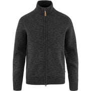 Fjällräven Övik Zip Cardigan Knit M Men’s Sweaters & knitwear Grey Main Front 56540