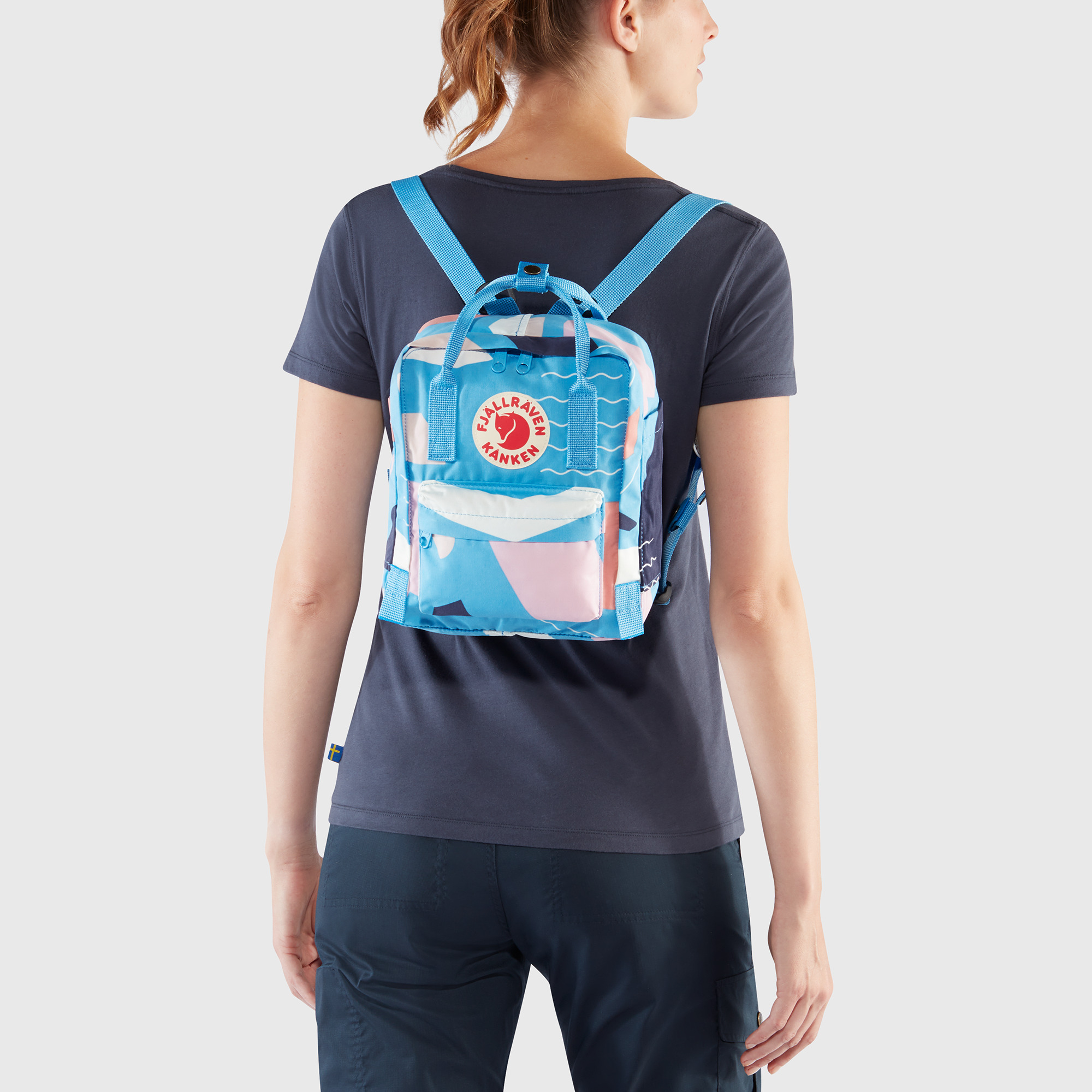 Kanken Art Special Edition Mini Backpack for Everyday Fjallraven 