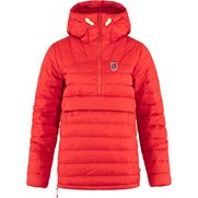 Fjällräven Expedition Pack Down Anorak W Women’s Anoraks Red Main Front 56343