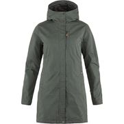 Fjällräven Kiruna Padded Parka W Women’s Outdoor jackets Grey Main Front 56497