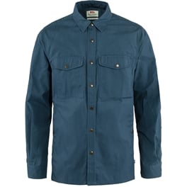 Fjällräven Singi Overshirt M Men’s Shirts Blue Main Front 56566