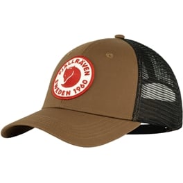 Fjällräven 1960 Logo Långtradarkeps Unisex Caps, hats & beanies Brown Main Front 56293