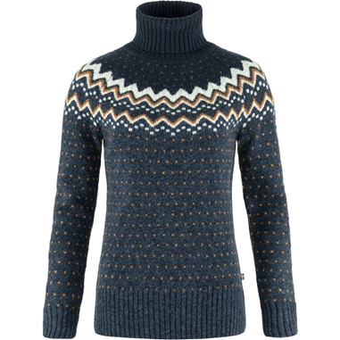 Fjällräven Övik Knit Roller Neck W Women’s Sweaters & knitwear Main Front 56523