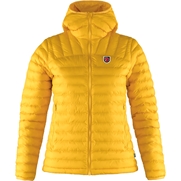Fjällräven Expedition Lätt Hoodie W Women’s Down jackets Yellow Main Front 29976