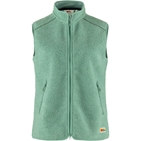 Fjällräven Vardag Pile Fleece Vest W Women’s Vests Green Main Front 65679