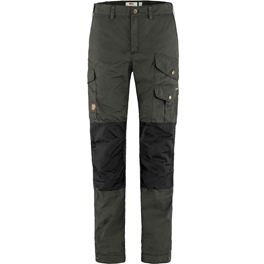 Fjällräven Vidda Pro Trousers W Women’s Trekking trousers Black, Grey Main Front 68169