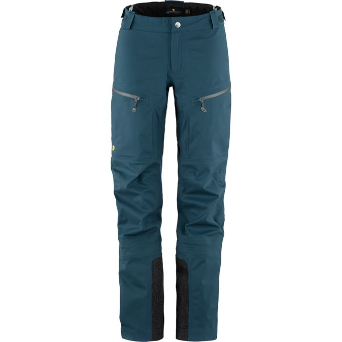 Fjällräven Bergtagen Eco-Shell Trousers W Shell trousers Blue Women’s