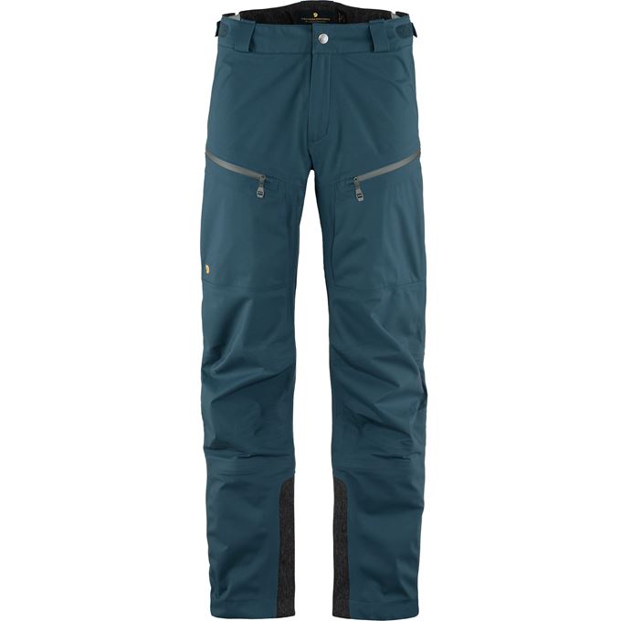 Fjällräven Bergtagen Eco-Shell Trousers M Shell trousers Blue Men’s