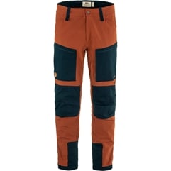 Fjällräven Keb Agile Trousers M Men’s Trekking trousers Grey, Orange Main Front 59396