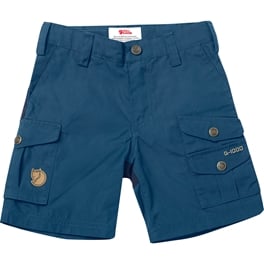 Fjällräven Kids Vidda Shorts Children’s Kids trousers Blue Main Front 17589