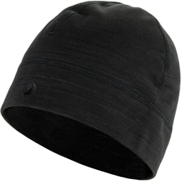 Fjällräven Keb Fleece Hat Unisex Caps, hats & beanies Black Main Front 65461
