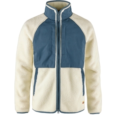 Fjällräven Vardag Pile Jacket M Men’s Outdoor jackets White, Blue Main Front 65668