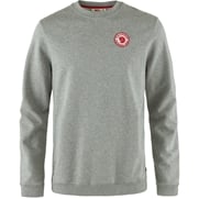 Fjällräven 1960 Logo Badge Sweater M Men’s Sweaters & knitwear Grey Main Front 65273